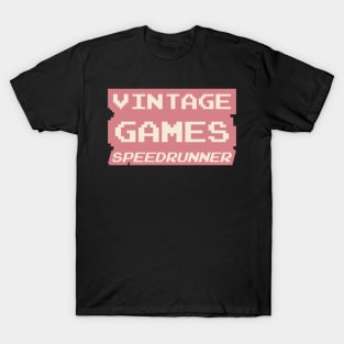 Vintage Games Speedrunner T-Shirt